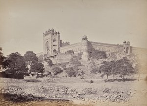 Fort of Fatehpur Sikri near Agra. The Residence of Emperor Akbar by Samuel Bourne