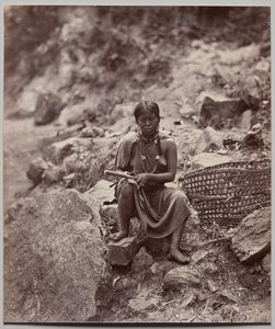Lepcha Woman (number 1908) by Samuel Bourne
