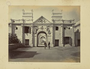 Lucknow; The Mermaid Gate, Kaiser Bagh by Samuel Bourne