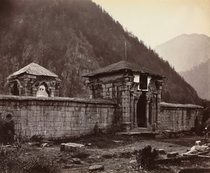 Temple at Naveshera, Kashmir, India