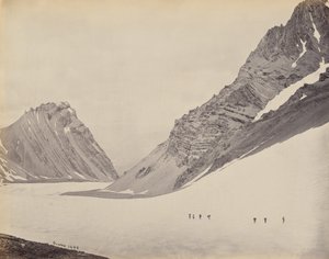 The Manirung Pass by Samuel Bourne