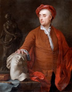 Portrait of John Michael Rysbrack, Presumed, 18th century by Samuel Buck