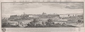 S.W. Prospect of Carlisle by Samuel Buck