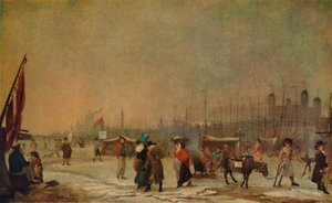Frost on the Thames, 1788-1789
