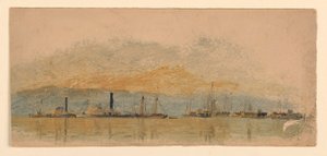 Sketches. Ships, ca. 1860 by Samuel Colman