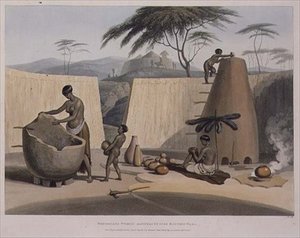 Booshuana Women Manufacturing Earthen Ware, plate 23 from 