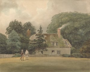 Cottage on the Grounds of Ayot St. Lawrence Hertfordshire by Samuel Davis