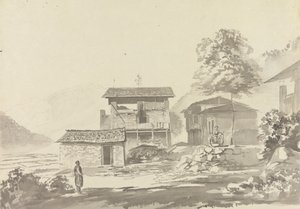 In the Village near Tassisudon [Tashicho Dzong]