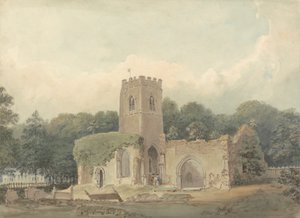 Old Church of St. Lawrence, Ayot St. Lawrence, Hertfordshire by Samuel Davis