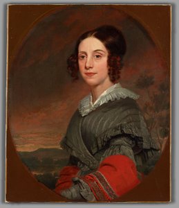 Cornelia Ann Hillhouse (née Cornelia Ann Lawrence, 1802–1874) by Samuel Finley Breese Morse
