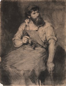 Smithy, study for Das Gericht, c.1883