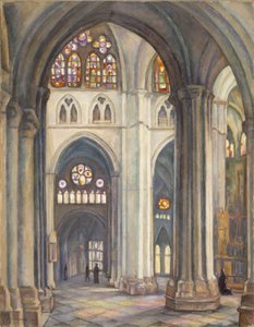 Toledo Cathedral by Samuel Halpert