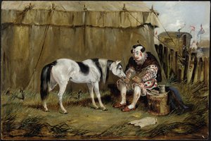 Circus, Pony and Clown