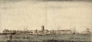 South-East View of Kingston upon Hull by Samuel Heywood