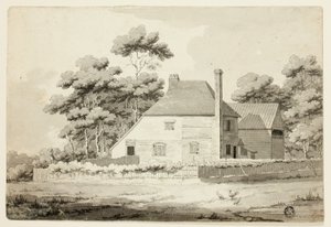English Farmhouse by Samuel Hieronymus Grimm
