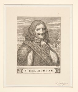 Portrait of Sir Henry Morgan by Samuel Hollyer