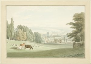 Bristol from below the Royal Fort, Tyndall