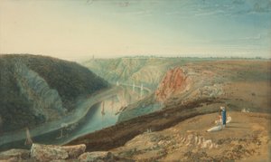 The Avon from Observatory Hill, c.1825 by Samuel Jackson