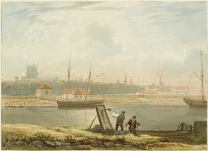 View across the Floating Harbour, c.1825 by Samuel Jackson