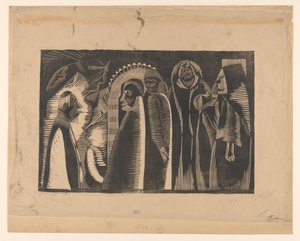 Fantasy by Samuel Jessurun de Mesquita (signed by artist)