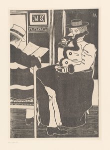 Interior of a Café by Samuel Jessurun de Mesquita