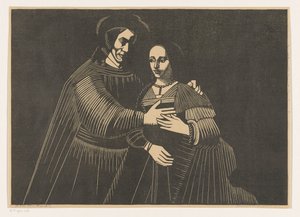 Portrait of a Couple as Old Testament Figures, called 