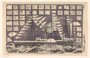 Paddle Steamer by Samuel Jessurun de Mesquita