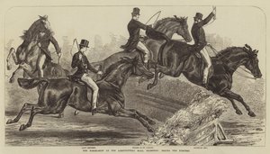 The Horse-Show at the Agricultural Hall, Islington, Trying the Hunters by Samuel John Carter