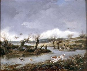 Duck Shooting by Samuel John Egbert Jones