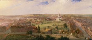 Birmingham from the Dome of St. Philip