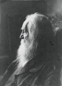 Walt Whitman in Camden, N.J. by Samuel Murray