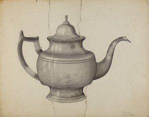 Pewter Teapot
