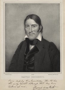 David Crockett, c.1835 by Samuel Osgood