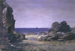 Backways near Tintagel, Cornwall by Samuel Palmer