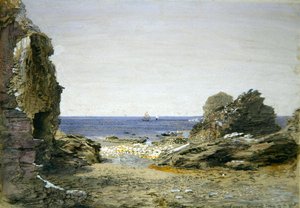 Backways, near Tintagel, Cornwall by Samuel Palmer
