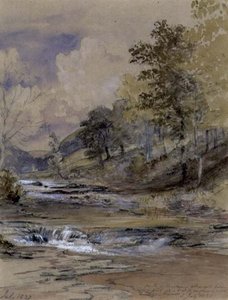 On the River Machwy, Wales by Samuel Palmer
