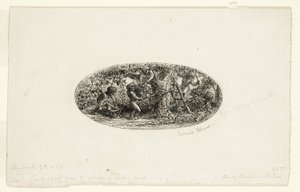 Plumpy Bacchus by Samuel Palmer