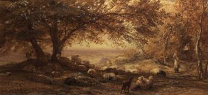 Shady Quiet by Samuel Palmer