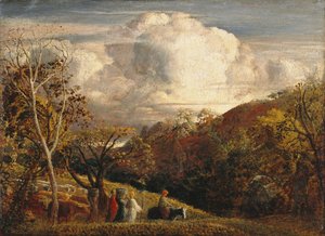 The Bright Cloud by Samuel Palmer