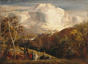 The Bright Cloud by Samuel Palmer