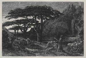 The Cypress Grove by Samuel Palmer