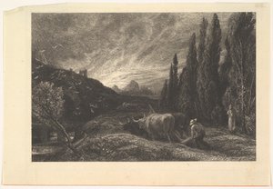 The Early Ploughman, 1861