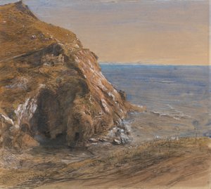 The Rock Slip near Boscastle by Samuel Palmer