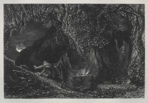 The Sepulchre by Samuel Palmer
