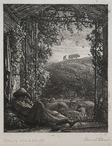 The Sleeping Shepherd by Samuel Palmer