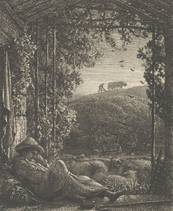 The Sleeping Shepherd, Early Morning, 1857