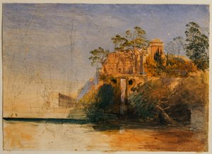 The Water-Organ, Tivoli by Samuel Palmer