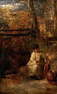 The Young Angler by Samuel Palmer