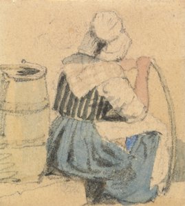 A Seated Peasant Woman