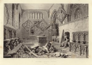Arundel Church by Samuel Prout